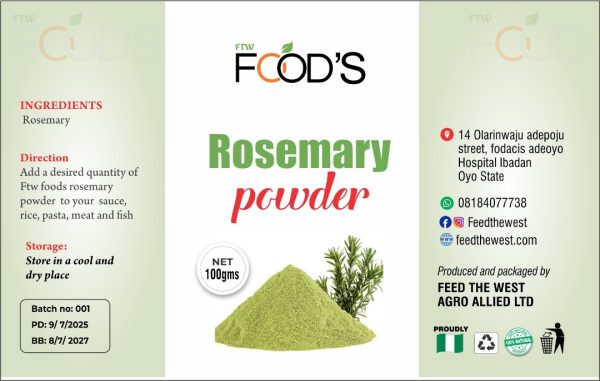 Rosemary Powder (100g)