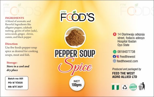 Pepper Soup Spice (100g)