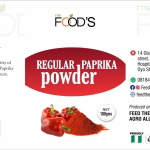 Regular Paprika (100g)