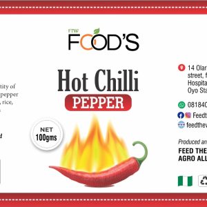 Hot Chilli Pepper (100g)
