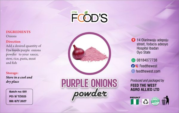 Purple Onion Powder (100g)