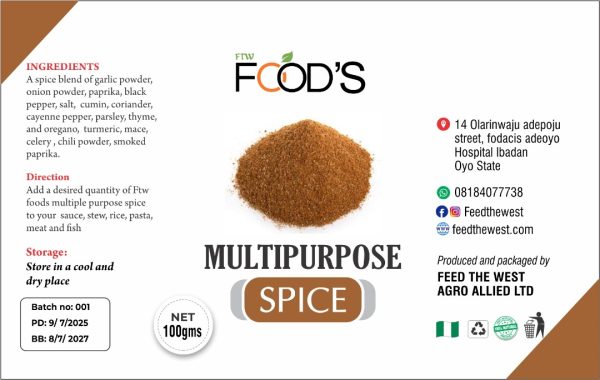 Multi Purpose Spice